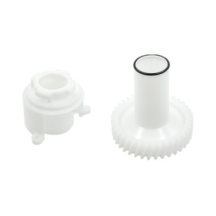 Шестерня і тримач тубуса для м'ясорубки Zelmer 187.0005, 187.0010, d=81 мм, h=79 мм, z=38