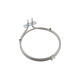 Тэн для духовки, d=189/176 мм, 2400 Вт, Smeg 806890591, Tormec VDE A2