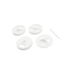 Набір насадок (макаронні вироби) NR5 для м'ясорубки Zelmer 86.2720, 10006112