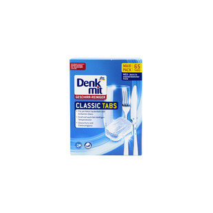 Таблетки для мытья посуды в посудомоечной машине, DenkMit Classic Tabs Maxi (65 штук)