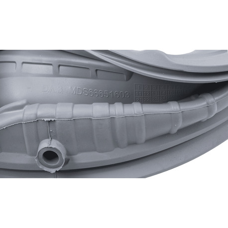 Гума (манжета) люка для пральної машини LG MDS66651603 DA.3 (7 патрубків наскрізних + 1 глухий)