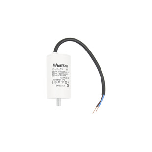 Конденсатор CBB60-G 15 мкФ, 450 В, Whicepart (провід + болт)