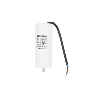 Конденсатор CBB60-G 60 мкФ, 450 В, Whicepart (провід + болт)