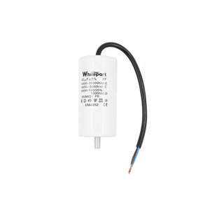 Конденсатор CBB60-G 40 мкФ, 450 В, Whicepart (провід + болт)