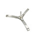 Хрестовина для пральної машини Ariston, Indesit, d=17/20/25 мм, l=113 мм (нержавійка)