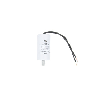 Конденсатор CBB60-G   2.5 мкФ, 450 В, Jyul (провод + болт)