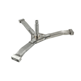 Хрестовина для пральної машини Whirlpool, Bauknecht WAK, d=20/25/40 мм, l=112 мм (нержавійка)