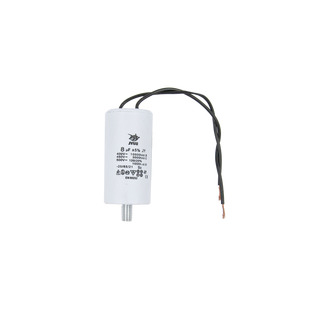 Конденсатор CBB60-G 8 мкФ, 450 В, Jyul (провід + болт)