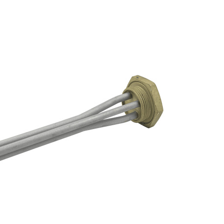 Тен для батареї Kawai 1&frac14;" (різьба ліва) 2500 Вт