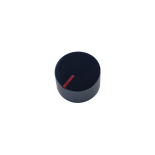 Ручка для духовки та плити A0030, d=37 мм (металева чорна)