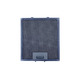 Фільтр для витяжки Elica GF06WD, IMF HOD164UN, 222*248*9 мм (алюмінієвий жировий)