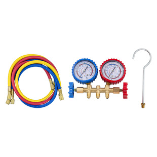 Манометрический коллектор 2-вентильный Whicepart CT-636GFS (R-22, R-407c, R-404a, R-134a)