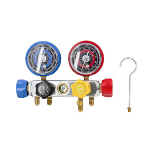 Манометрический коллектор 4-вентильный Whicepart CT-436G (R-410a, R-22, R-134a, R-404a)