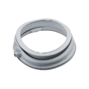 Резина (манжета) люка для стиральной машины Candy 41006049 (1 патрубок сквозной)