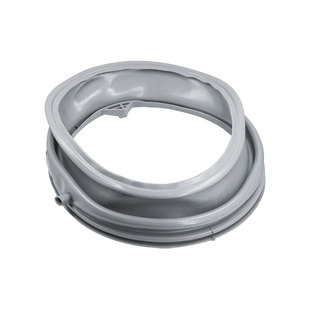 Резина (манжета) люка для стиральной машины Candy 43020485 (1 патрубок сквозной)