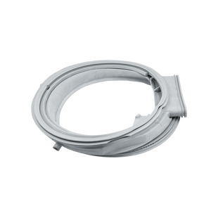 Гума (манжета) люка для пральної машини Candy 70006592 (1 патрубок наскрізний + 1 глухий)