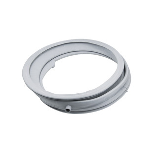 Гума (манжета) люка для пральної машини Candy 70006595 (1 патрубок наскрізний)