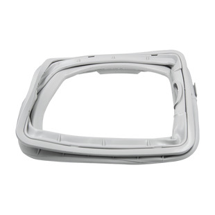 Резина (манжета) люка для стиральной машины Candy 81452547 (1 патрубок сквозной)