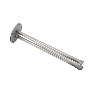 Фланець для бойлера під сухий тен Novatec, D116 мм, L405 мм (суцільна нержавійка)