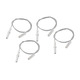 Комплект свечей розжига для газовой плиты Indesit C00052951, COD.34101001 (473 мм), 4 штуки