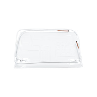 Випарник для холодильника універсальний 400*300 мм, d=6 мм, 2-вивідний (L=500/1500 мм)