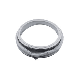 Резина (манжета) люка для стиральной машины Samsung DC64-03690A (1 патрубок глухой)